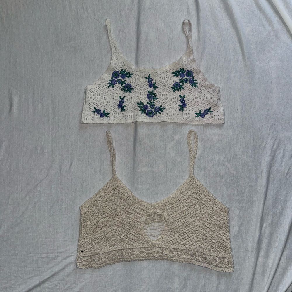SHEIN Crochet Crop Tops
